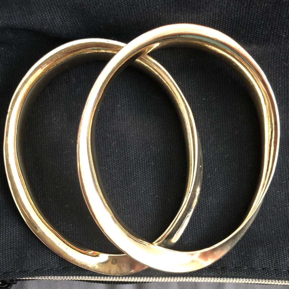 Gold Bangles - Set of 2